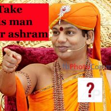 take this man to our ashram